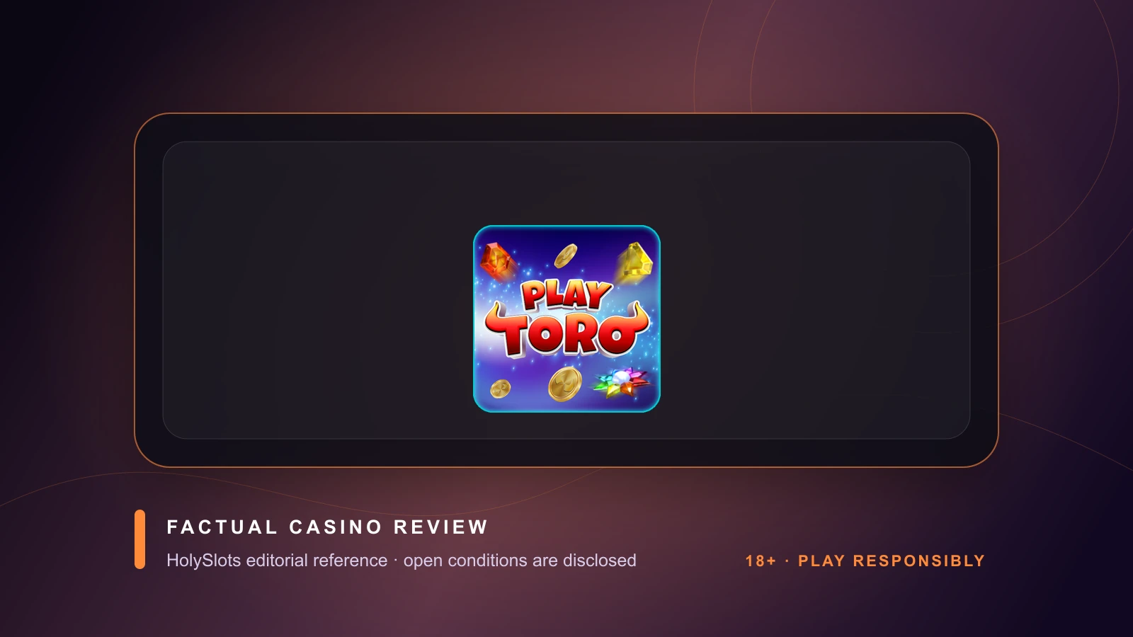 PlayToro Casino casino profile