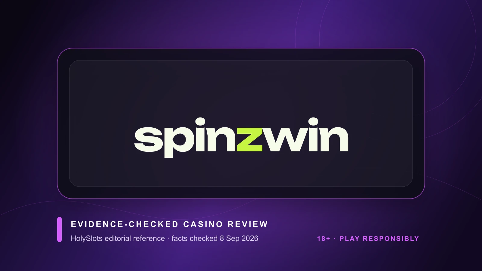 SpinzWin factual reference